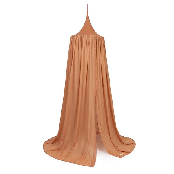 Ciel de lit voile Vera Dentelle - Sienna Brown