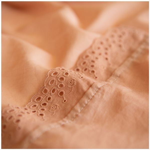 Ciel de lit voile Vera Dentelle - Sienna Brown