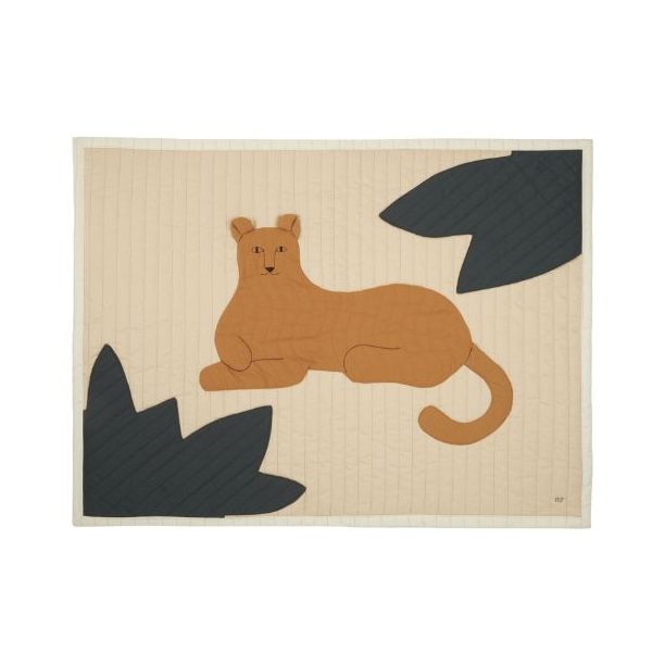 Couverture Matelassée Léopard