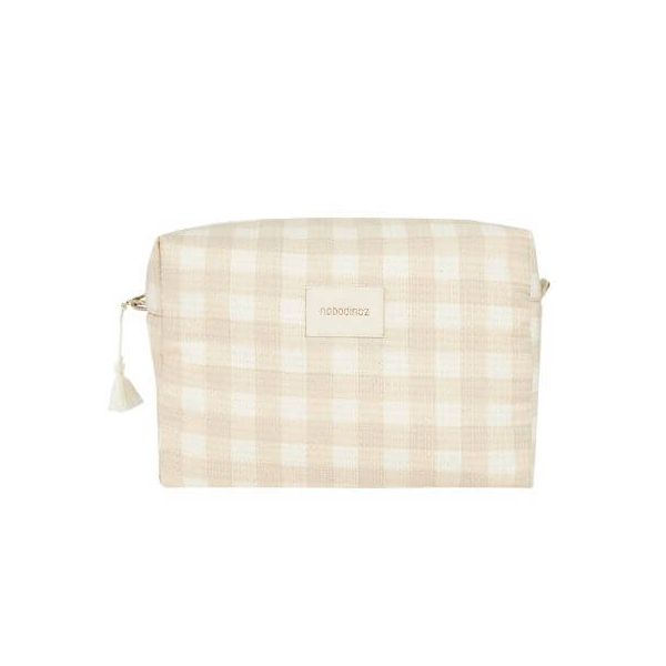 Trousse de toilette Diva - Carreaux Ivoire
