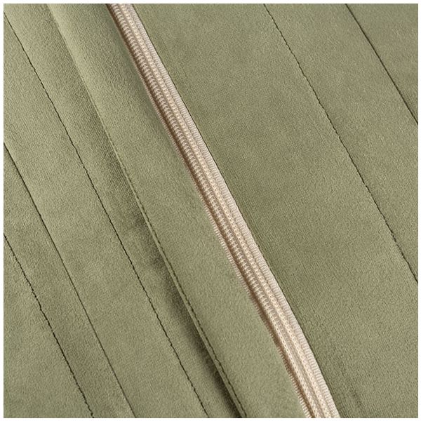 Pouf Velours Essaouira - Vert Olive