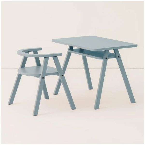 Growing Green Kids Desk - 3–6 years - Baltic Blue