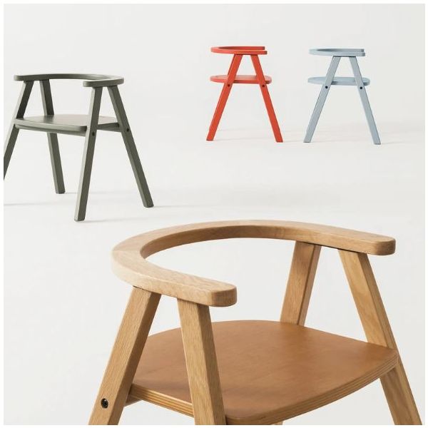 Chaise Enfant Growing Green - Rouge