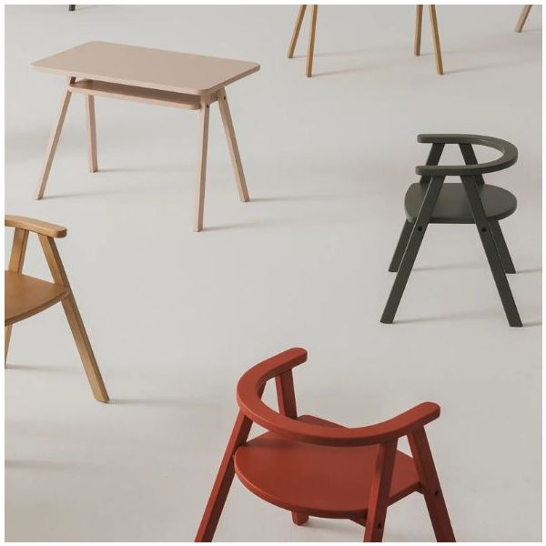 Chaise Enfant Growing Green - Rouge