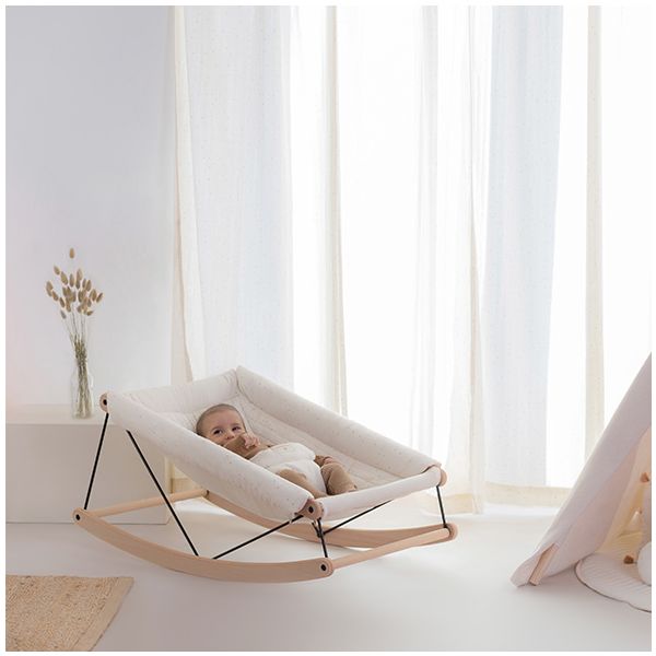 Transat Growing Green - Ecru / Honey Dots