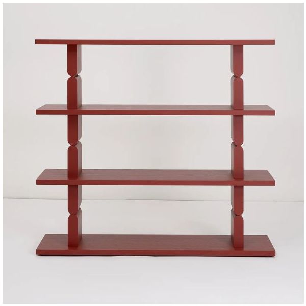 Noon Bookshelf - Burnt Red