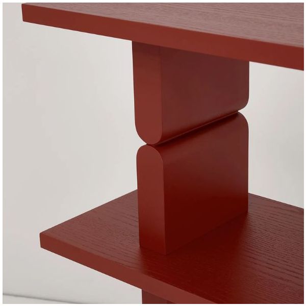 Noon Bookshelf - Burnt Red