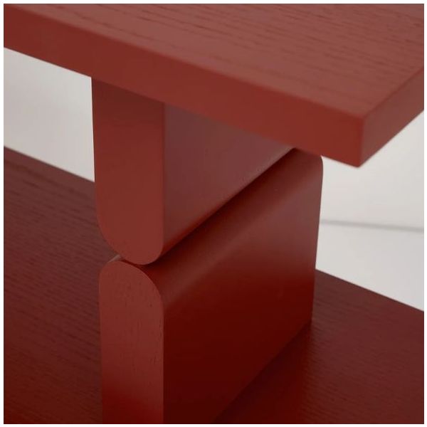 Noon Bookshelf - Burnt Red