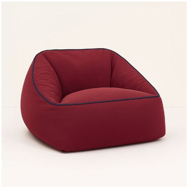 Pouf Fauteuil Ado Arnold - Rouge Brûlé