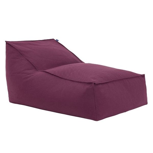 Pouf long Ado Lucky - Prune