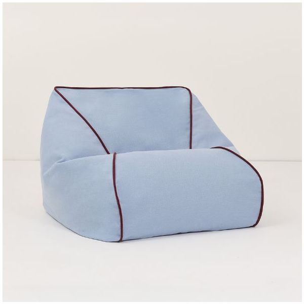 Pouf Fauteuil Enfant Marlow - Bleu Baltique