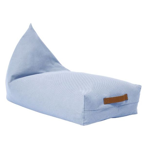 Pouf long Enfant Oasis - Bleu Baltique