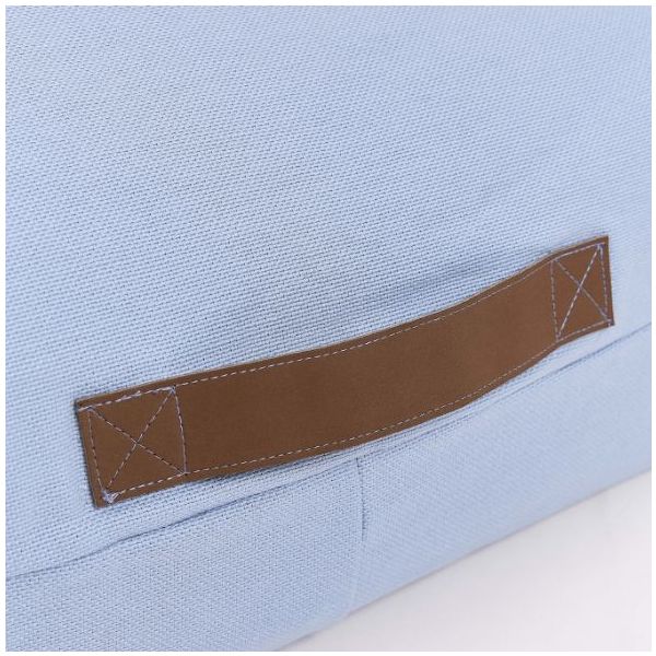 Pouf long Enfant Oasis - Bleu Baltique