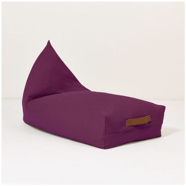 Pouf long Enfant Oasis - Prune
