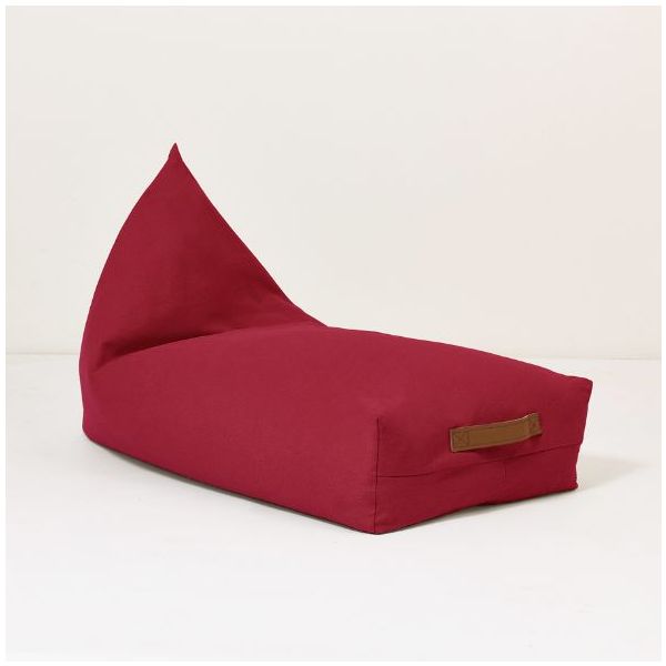 Pouf long Enfant Oasis - Rouge Brûlé