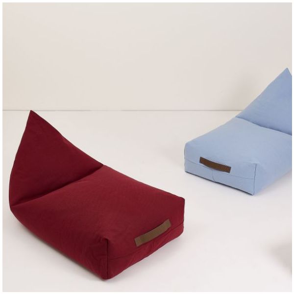 Pouf long Enfant Oasis - Rouge Brûlé