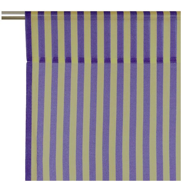 Rideau Wendy - Rayures Indigo