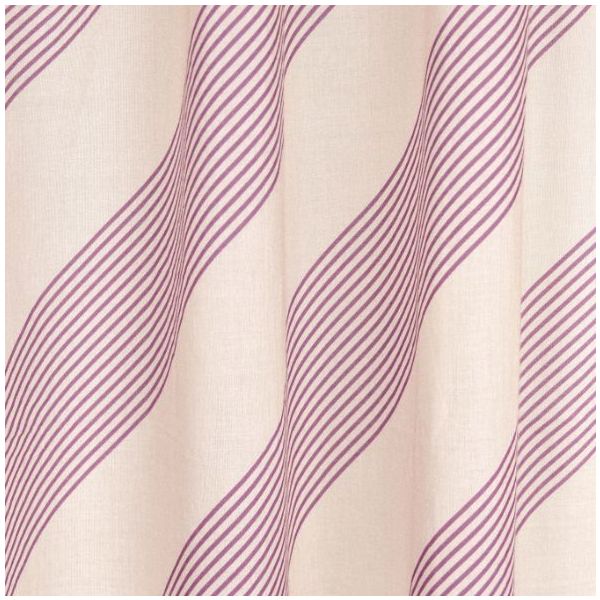 Rideau Wendy - Rayures Lilas