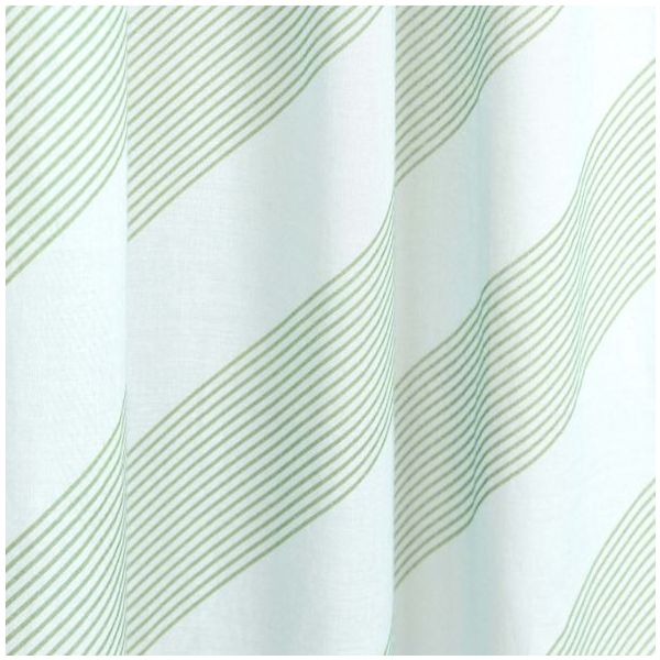 Rideau Wendy - Rayures Vert