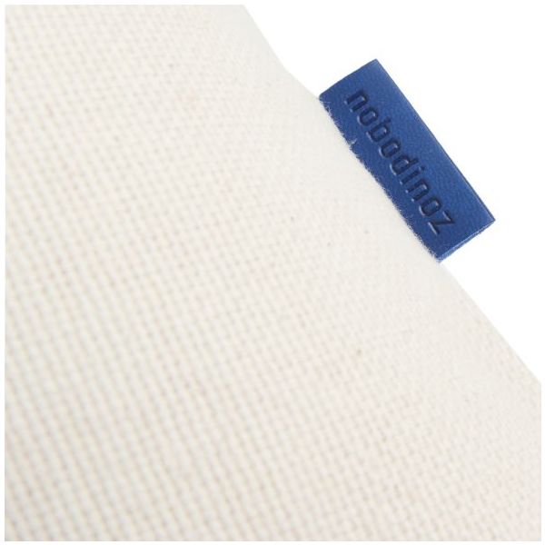 Coussin carré brodé Simon - Bleu
