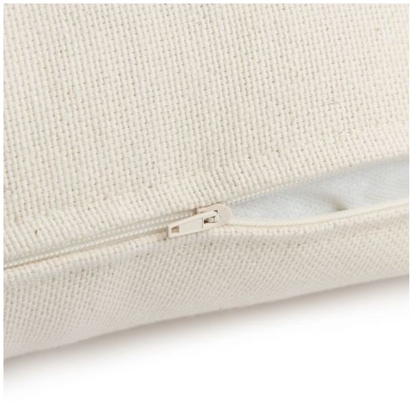 Coussin carré brodé Simon - Bleu
