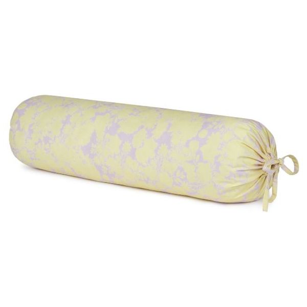 Coussin traversin Charlie - Fleurs Jaune