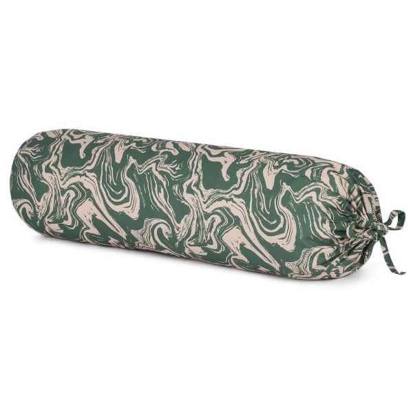 Coussin traversin Charlie - Marbré Vert