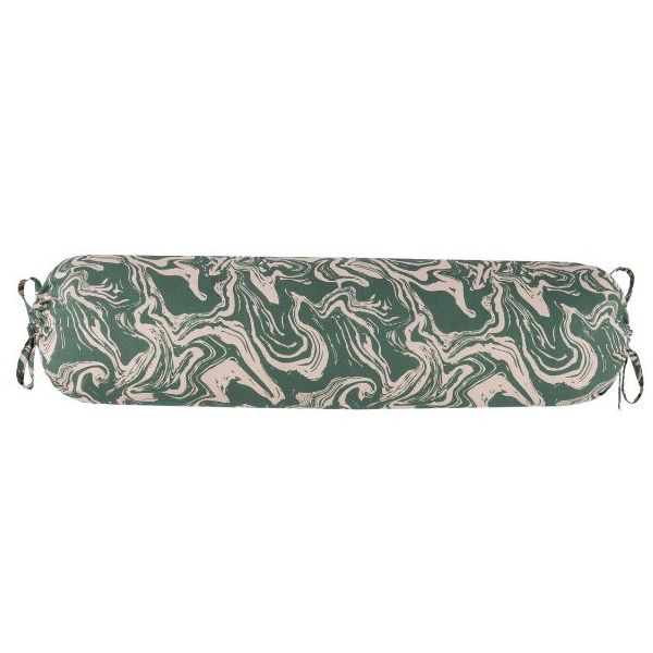 Coussin traversin Charlie - Marbré Vert