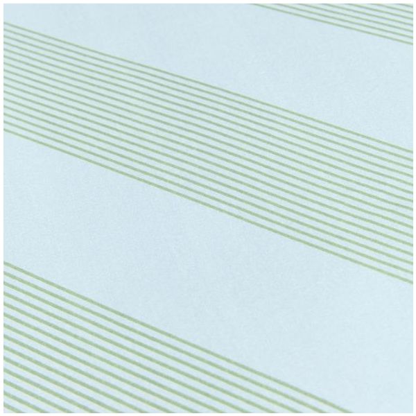 Housse de couette Sheldon 150 x 200 cm - Rayures Vert