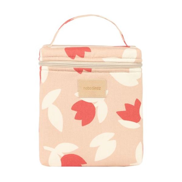 Sac isotherme pour biberon Hyde Park - Tulipes Rouge