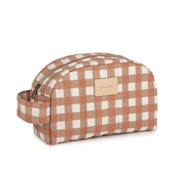 Trousse de toilette Hyde Park - Carreaux Terracotta
