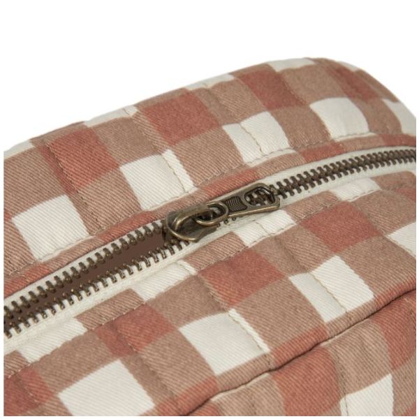 Trousse de toilette Hyde Park - Carreaux Terracotta