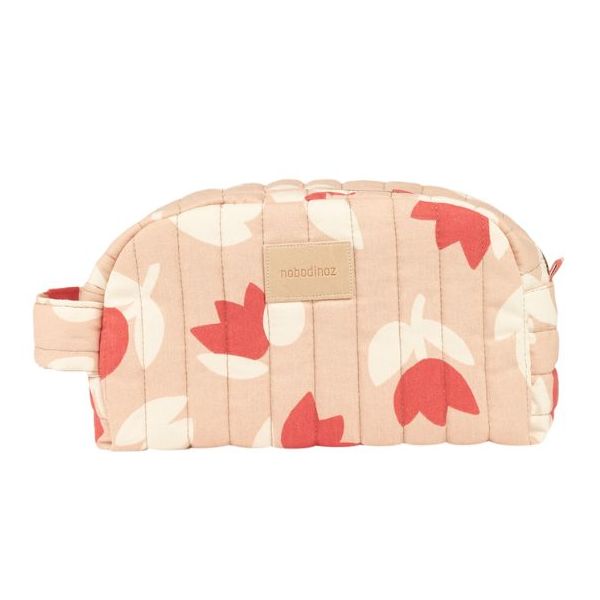 Trousse de toilette Hyde Park - Tulipes Rouge