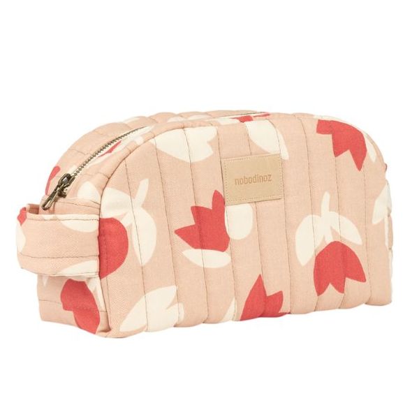 Trousse de toilette Hyde Park - Tulipes Rouge