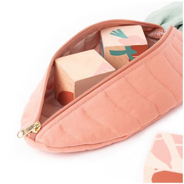 Veggies Wooden Cubes