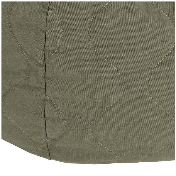 Pouf enfant rond matelassé Landscape - Vetiver