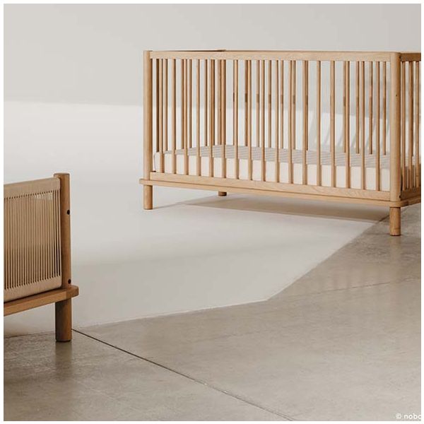 Lit bébé évolutif 70x140 cm Latitude - Chêne