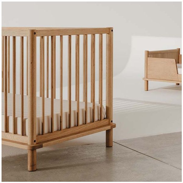 Lit bébé évolutif 70x140 cm Latitude - Chêne