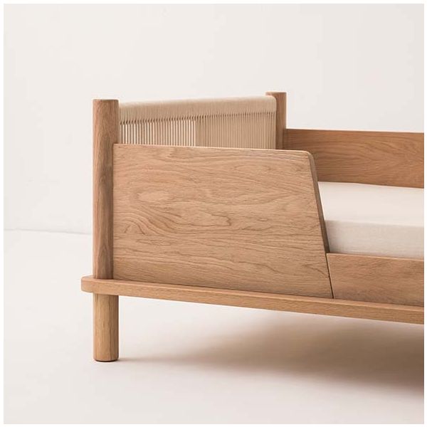 Kit de sécurité pour lit junior Latitude 70 x 140 cm - Chêne