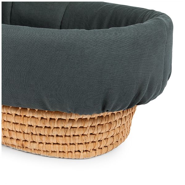 Parure pour couffin en palme - Lin Bleu Vert