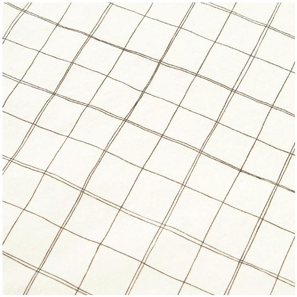 Drap housse 70 x 140 cm - Carreaux Naturel