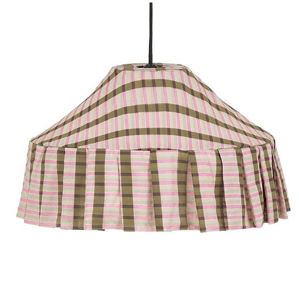Nicole Lampshade - 50 cm - Mosaic Kaki / Pink
