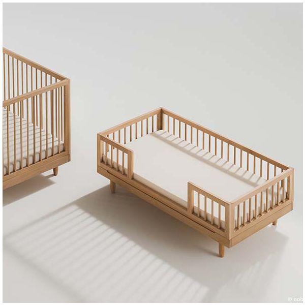 Lit junior 70x140 cm Pure - Chêne