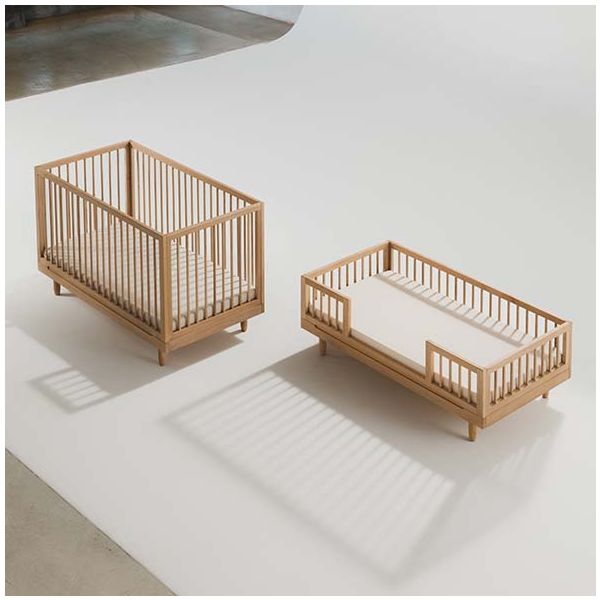 Lit junior 70x140 cm Pure - Chêne