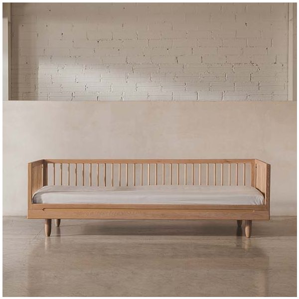 Lit simple 90 x 200 cm Pure