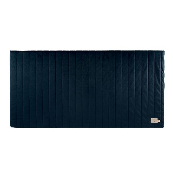 Matelas de sol Velours Zanzibar - Bleu Nuit