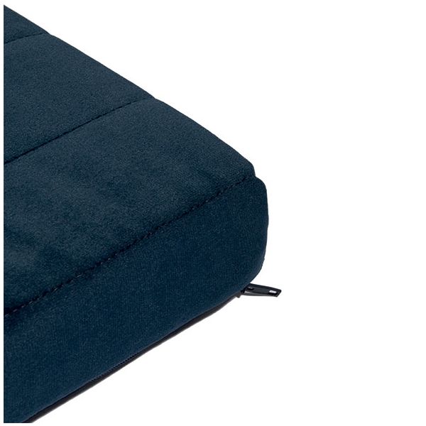 Matelas de sol Velours Zanzibar - Bleu Nuit