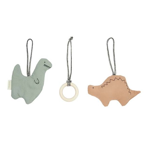 Set de 3 jouets à suspendre Playground - Dinos