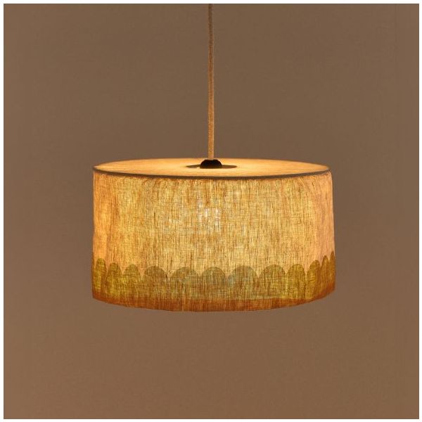 Vibes Lampshade - 40 cm - Linen Mustard