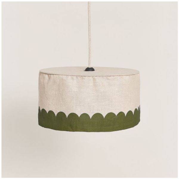 Vibes Lampshade - 40 cm - Linen Green